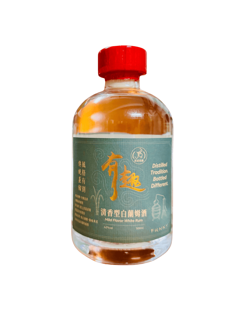 有趣酒業-Funny Distillery Mild Flavor White Rum-有趣酒業 清香型白蘭姆酒-加佳酒Plus9