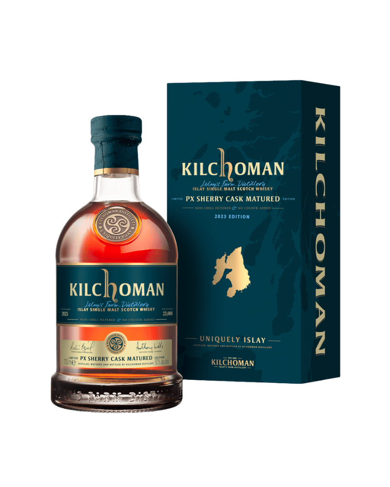 齊侯門酒廠-Kilchoman PX Sherry Cask Matured 2023 Edition Single Malt Scotch Whisky-齊侯門PX雪莉桶2023單一麥芽蘇格蘭威士忌-加佳酒Plus9