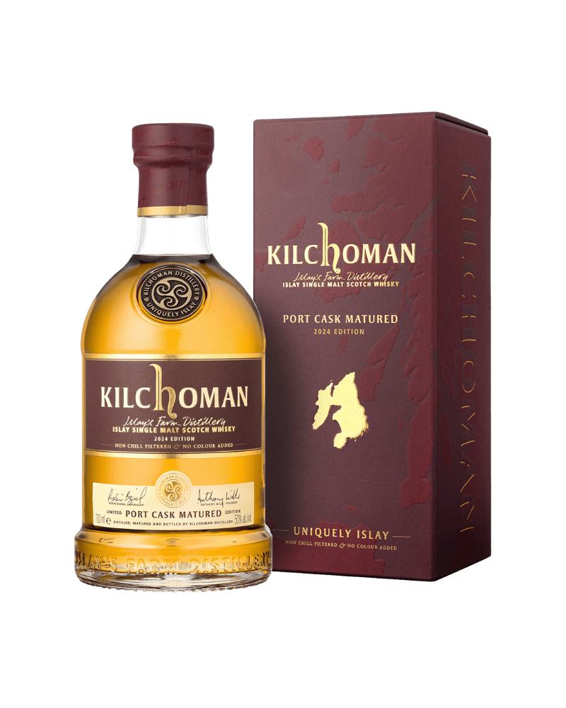 齊侯門酒廠-Kilchoman Port Cask Matured 2024 Edition Single Malt Scotch Whisky-齊侯門波特桶2024單一麥芽蘇格蘭威士忌-加佳酒Plus9