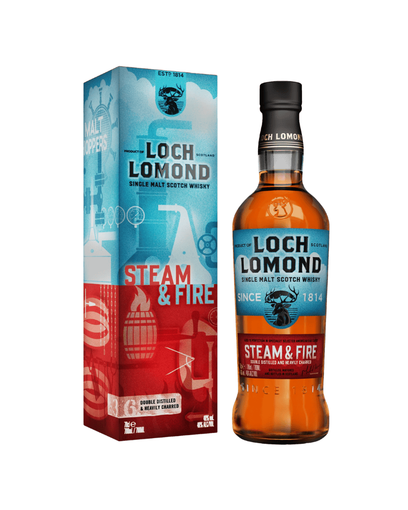羅夢湖酒廠-Loch Lomond Steam & Fire Single Malt Scotch Whisky-羅夢湖赤燄 Steam & Fire 單一麥芽威士忌-加佳酒Plus9