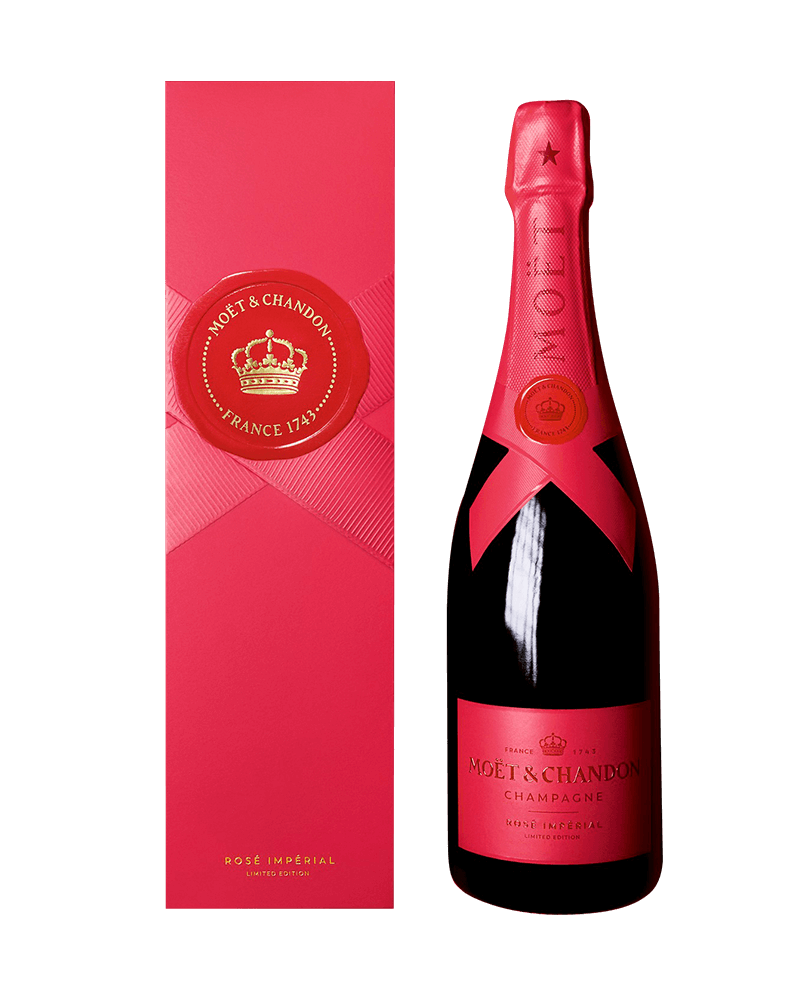 Moet & Chandon Champagne-Moët & Chandon Champagne Impérial Rosé 2025 Holiday Limited Edition-酩悅粉紅香檳 2025 耶誕新年限量禮盒-加佳酒Plus9