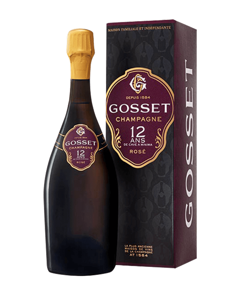 歌榭香檳 無年份窖藏 12 年粉紅香檳