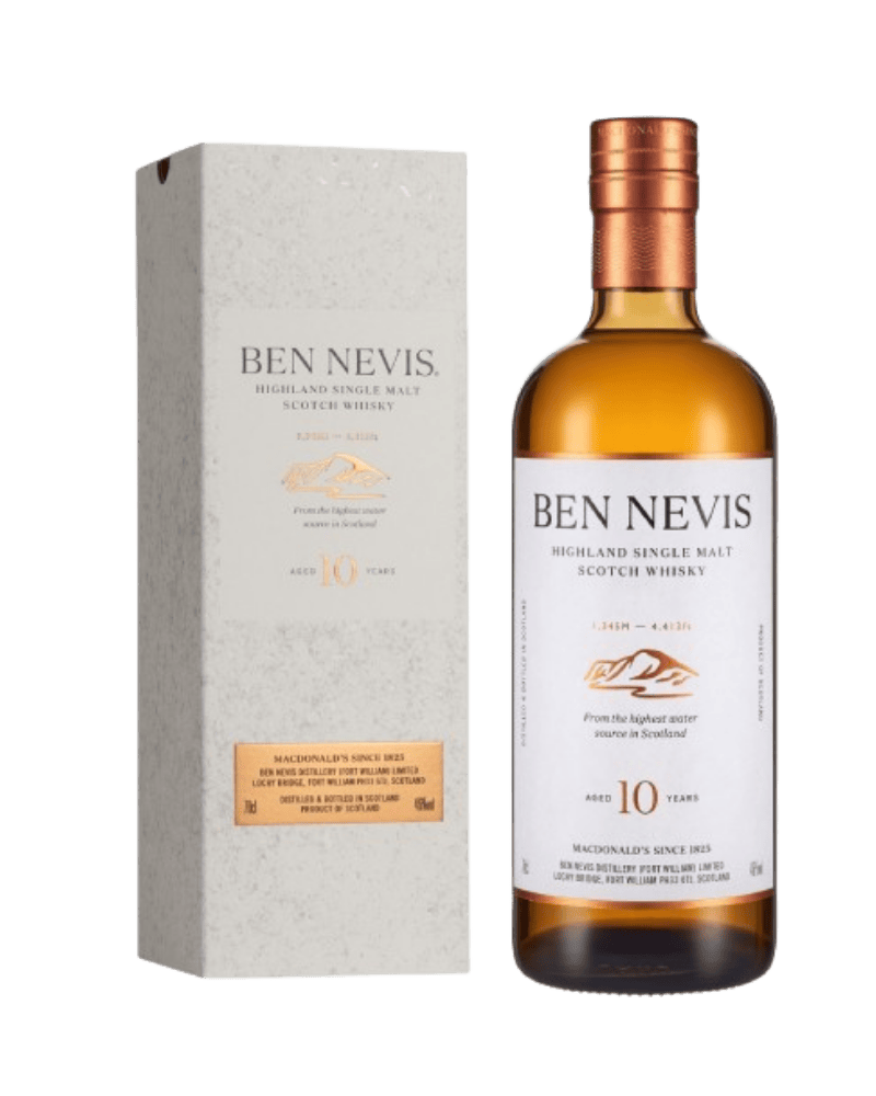 班尼富-Ben Nevis New 10YO Single Malt Whisky-班尼富 新10年 單一麥芽威士忌-加佳酒Plus9
