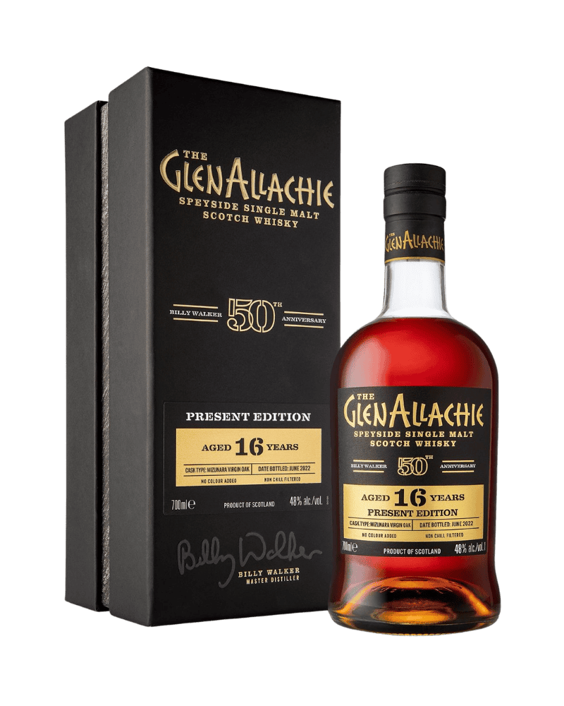 格蘭艾樂奇-The GlenAllachie Billy Walker 50th Anniversary  Present Edition-格蘭艾樂奇16年 傳奇調酒師Billy Walker 50周年紀念款 Present Edition-加佳酒Plus9