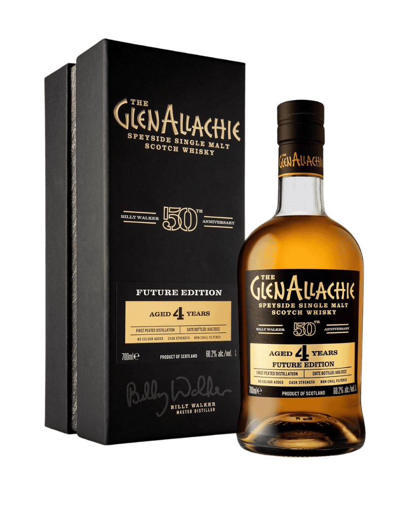格蘭艾樂奇-The GlenAllachie Billy Walker 50th Anniversary  Future Edition-格蘭艾樂奇4年 傳奇調酒師Billy Walker 50周年紀念款 Future Edition-加佳酒Plus9