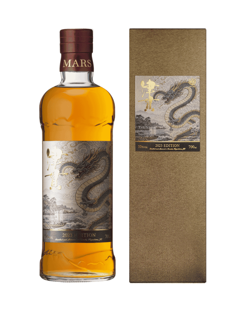 津貫蒸溜所-Mars Tsunuki 2023 Edition Single Malt Japanese Whisky-神獸幻典系列・津貫青龍限定版2023單一麥芽威士忌-加佳酒Plus9