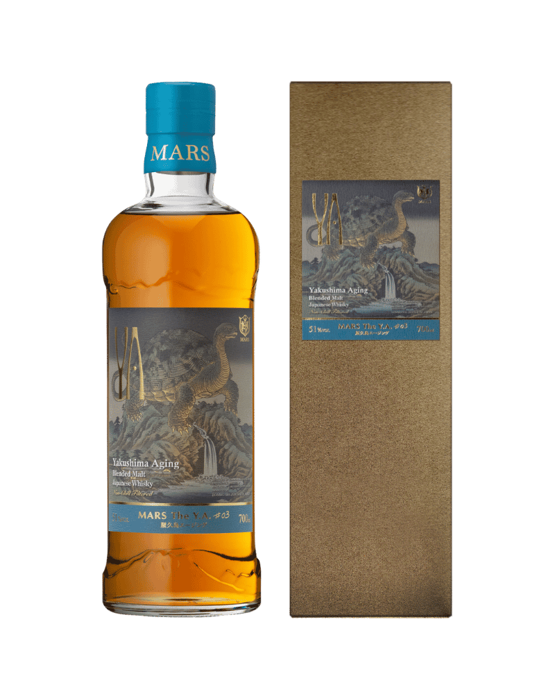本坊酒造-Mars The Y.A.#03 Blended Malt Japanese Whisky-神獸幻典系列・Y.A. 玄武限定版#03-加佳酒Plus9
