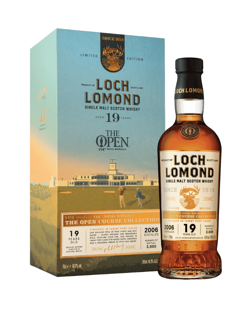 羅夢湖酒廠-Loch Lomond 19 Year Old 154th Royal Birkdale The Open Course Collection 2026 Single Malt Scotch Whisky-羅夢湖 154th The Open 19 年球場限量版單一麥芽威士忌-加佳酒Plus9