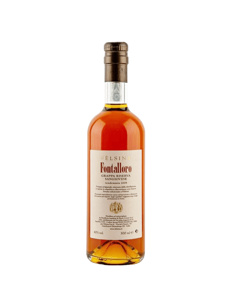 Felsina-Felsina Fontalloro Grappa Riserva-費希娜酒莊 馮塔洛 渣釀白蘭地-加佳酒Plus9