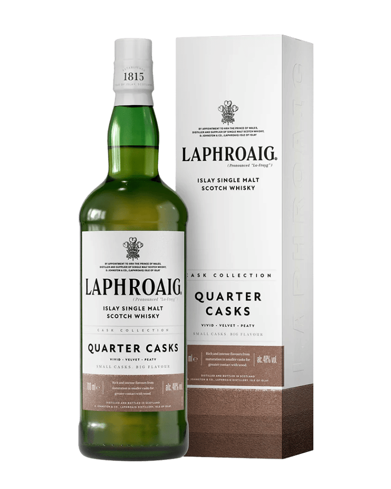拉弗格-Laphroaig Quarter Cask Single Malt Scotch Whisky-拉弗格 1/4桶單一麥芽蘇格蘭威士忌-加佳酒Plus9