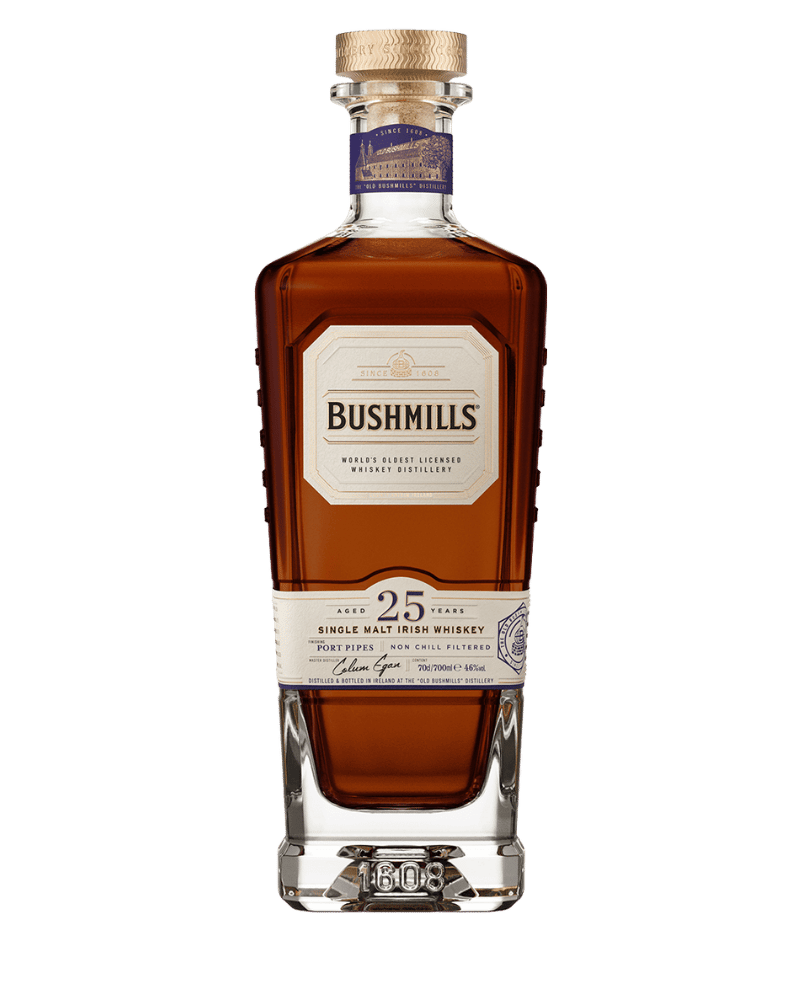 鉑仕麥-Bushmills 25 Year Old Single Malt Irish Whiskey-鉑仕麥25年波特桶單一麥芽威士忌-加佳酒Plus9