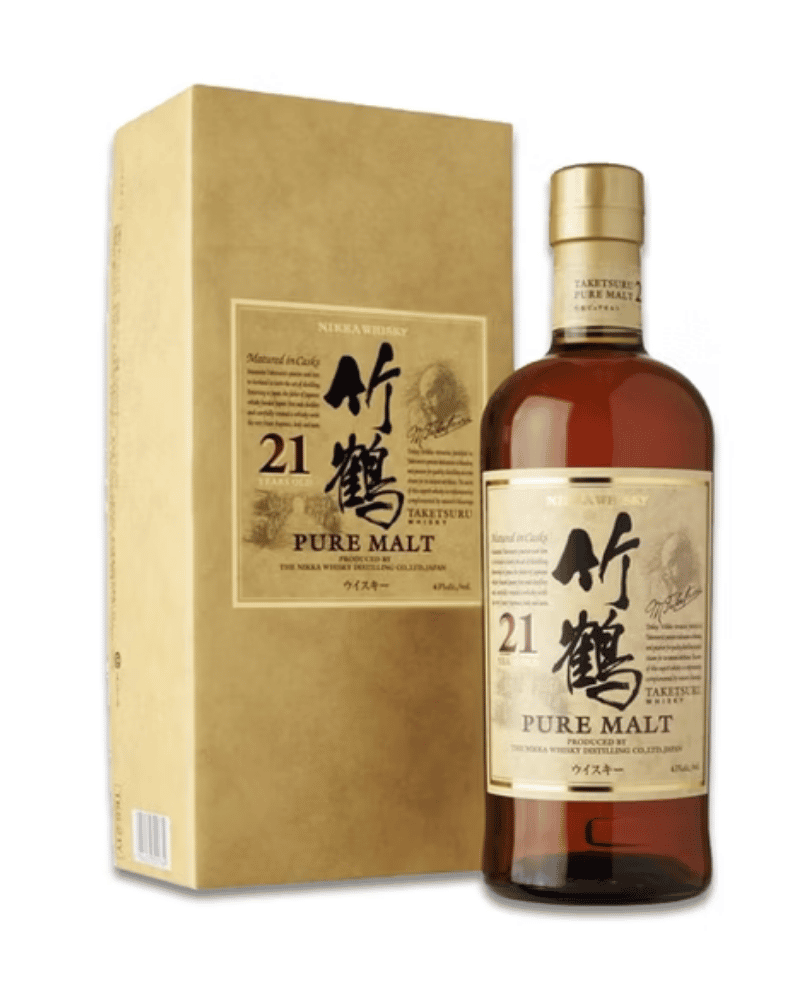 -Nikka Taketsuru 21 Years Pure Malt Whisky-竹鶴21年調和日本威士忌-加佳酒Plus9